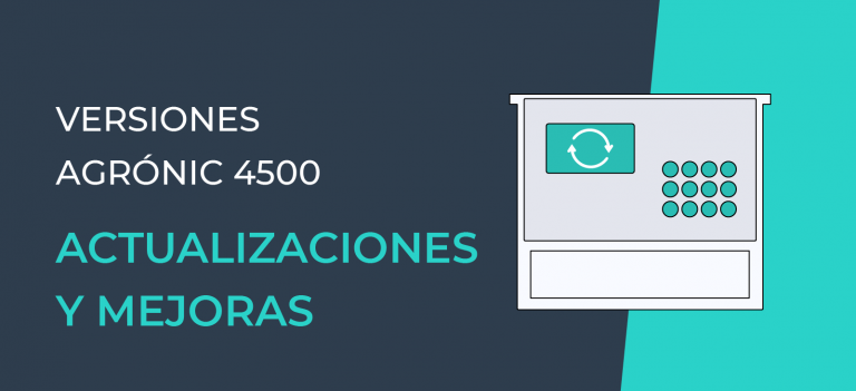 Novedades Agrónic 4500